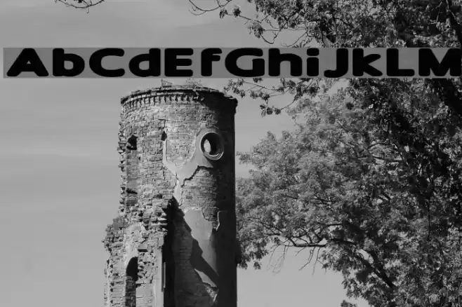 Sham Extra Bold Fonte examples