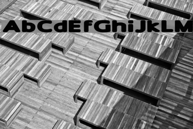 Sham Extra Bold Fonte examples