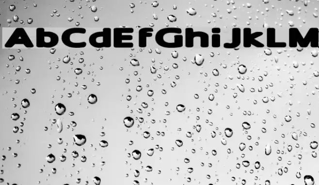 Sham Extra Bold Fonte examples