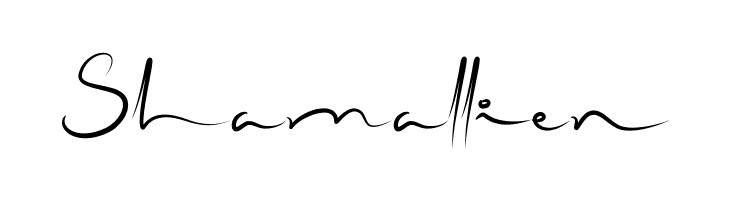 Shamallien  font caratteri gratis