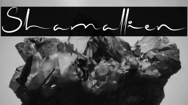 Shamallien Font examples
