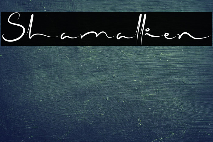 Shamallien Example 3