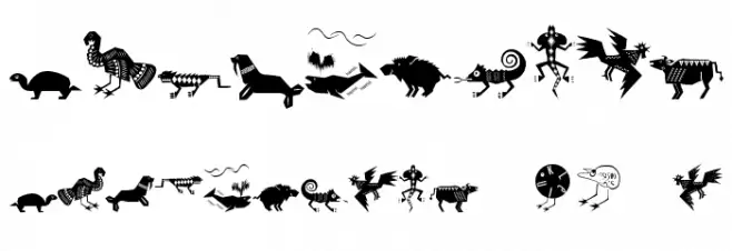 Shamanish Font OTHER CHARS