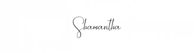 Shamantha  नि: शुल्क फ़ॉन्ट्स डाउनलोड