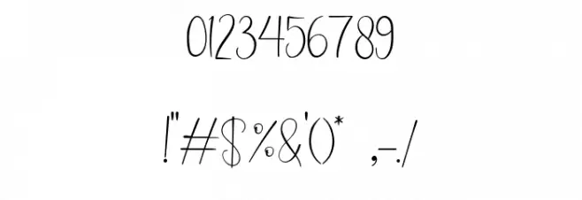 Shamantha Font OTHER CHARS