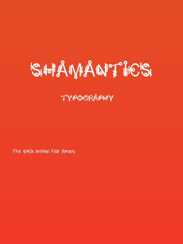 Shamantics Poster
