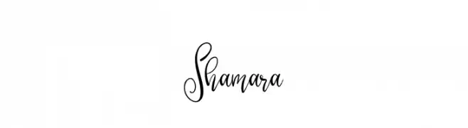 Shamara  नि: शुल्क फ़ॉन्ट्स डाउनलोड