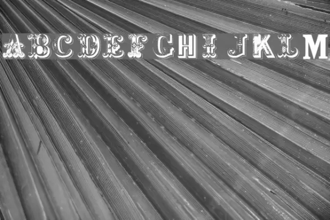 Shambhala Initials Plain Font examples