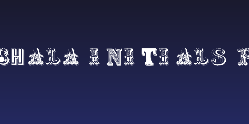 Shambhala Initials Plain Social Header