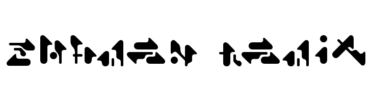 Shamen Remix Font