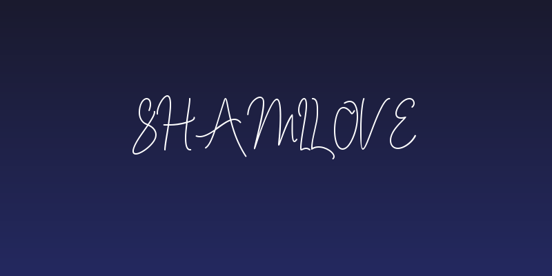 Shamilove Social Header