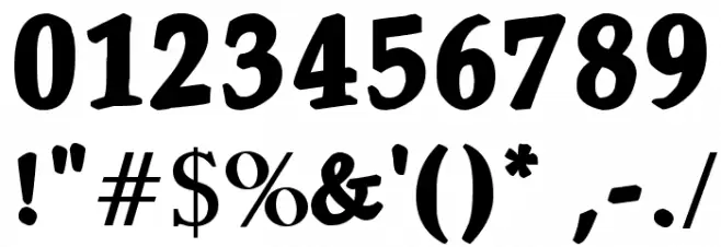 Shamsini Font OTHER CHARS