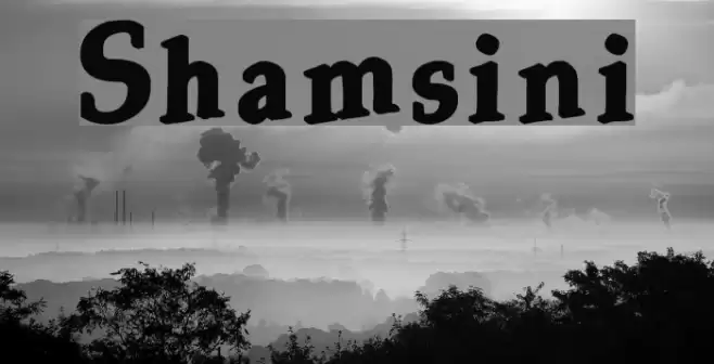 Shamsini Font examples