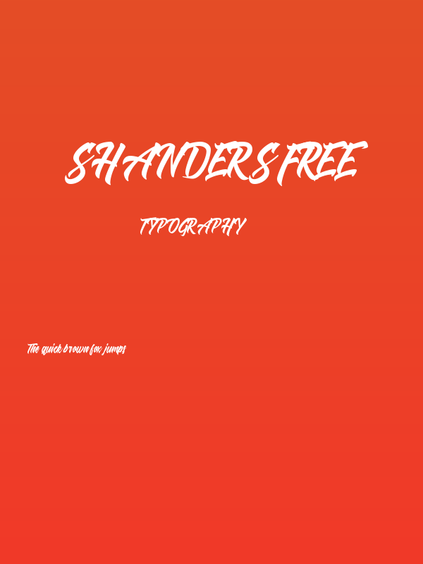 Shanders Free Poster