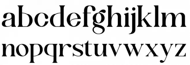 Shandora DEMO Font LOWERCASE