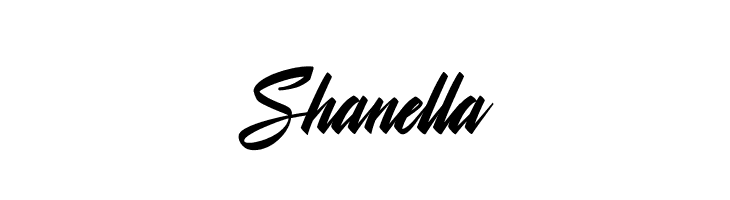 Shanella  Free Fonts Download