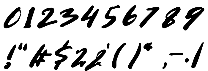 Shangar Font OTHER CHARS