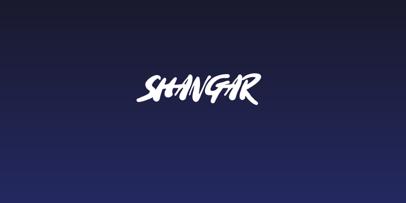 Shangar Social Header