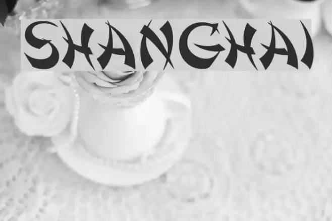 Shanghai خط examples