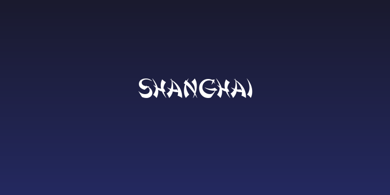 Shanghai Social Header