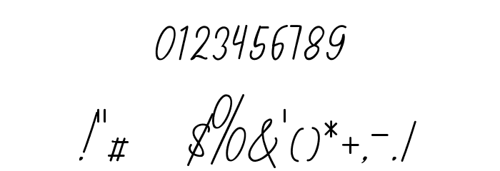 Shangrela Font OTHER CHARS
