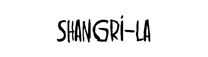 Shangri-La  font caratteri gratis