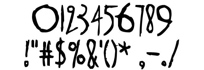 Shangri-La Font OTHER CHARS