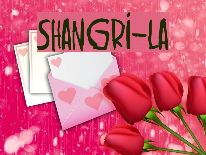 Shangri-La Font examples