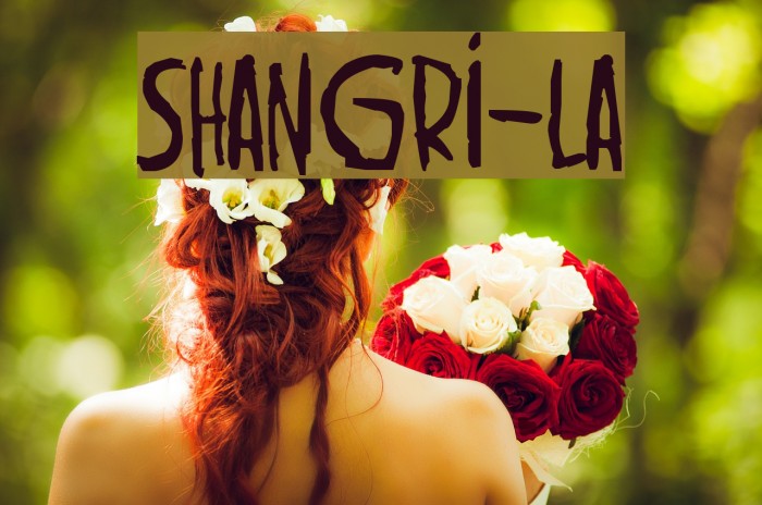 Shangri-La Font examples