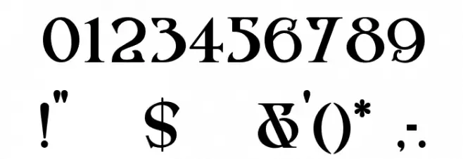 ShangriLaNF Font OTHER CHARS