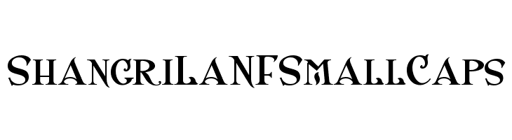 ShangriLaNFSmallCaps  les polices de caractères gratuit tlcharger