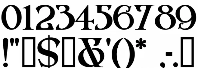 ShangriLaNFSmallCaps Font OTHER CHARS