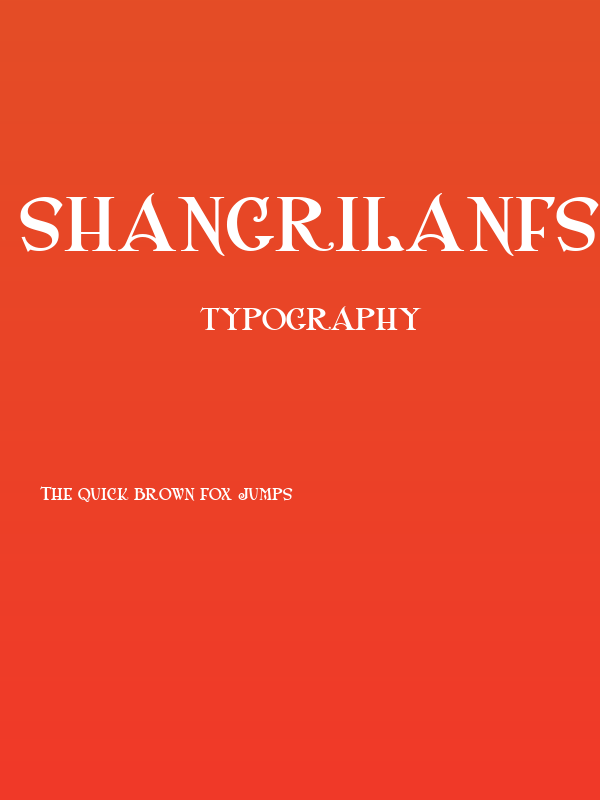 ShangriLaNFSmallCaps Poster