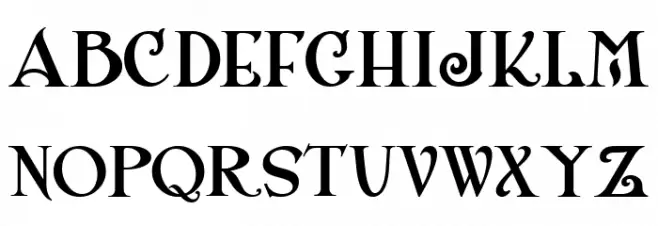 ShangriLaNFSmallCaps Шрифта строчной