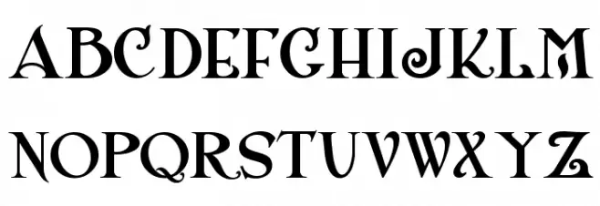 ShangriLaNFSmallCaps Schriftart Kleinbuchstaben