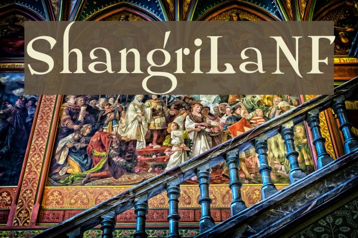 ShangriLaNF Font examples