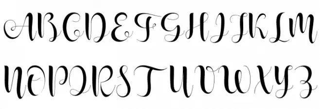 ShanhieFree Schriftart Groß