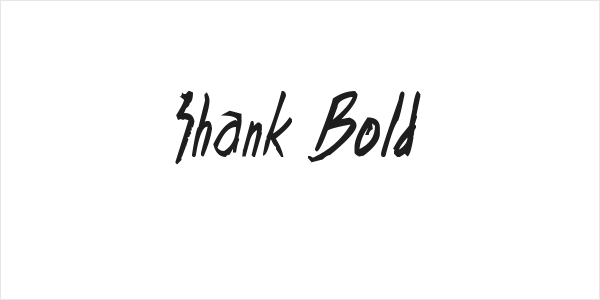Shank Bold Logo