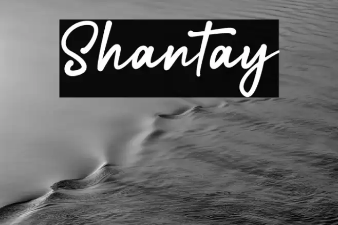 Shantay Schriftart examples