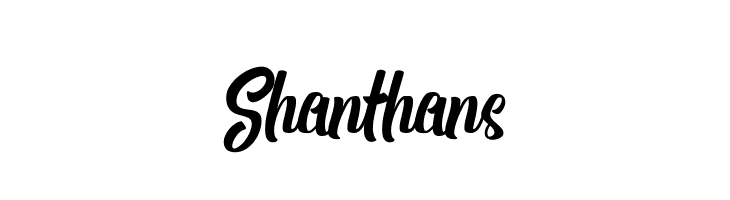 Shanthans  Free Fonts Download