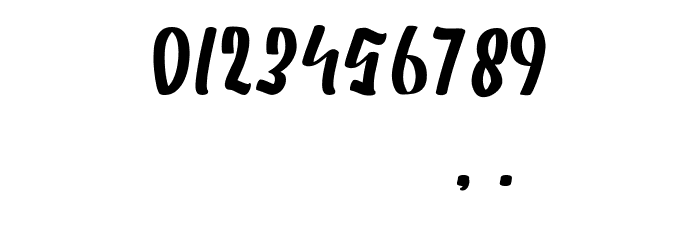 Shanthans Font OTHER CHARS