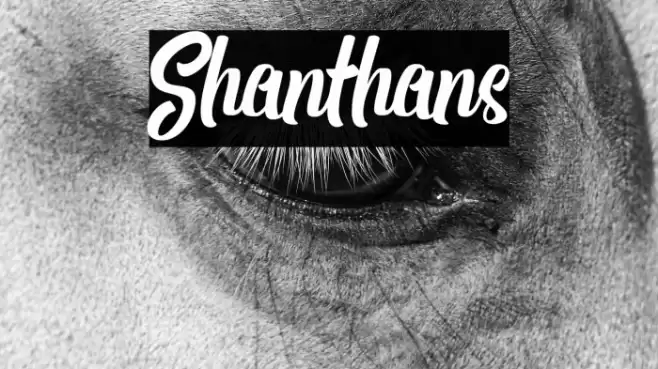 Shanthans Font examples