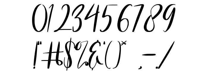 Shanti Creny Font OTHER CHARS