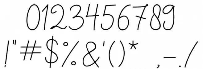 Shantine Font OTHER CHARS