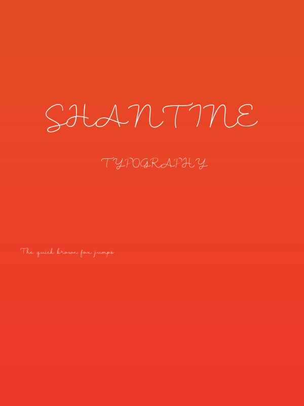 Shantine Poster