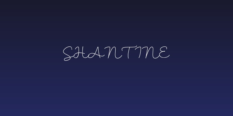 Shantine Social Header