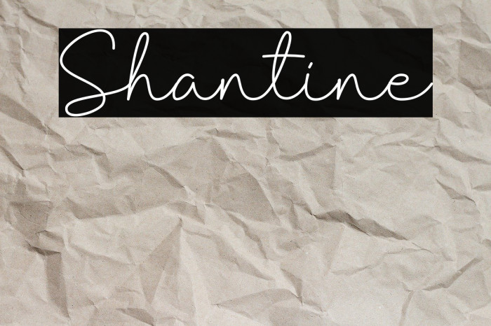 Shantine Example 1