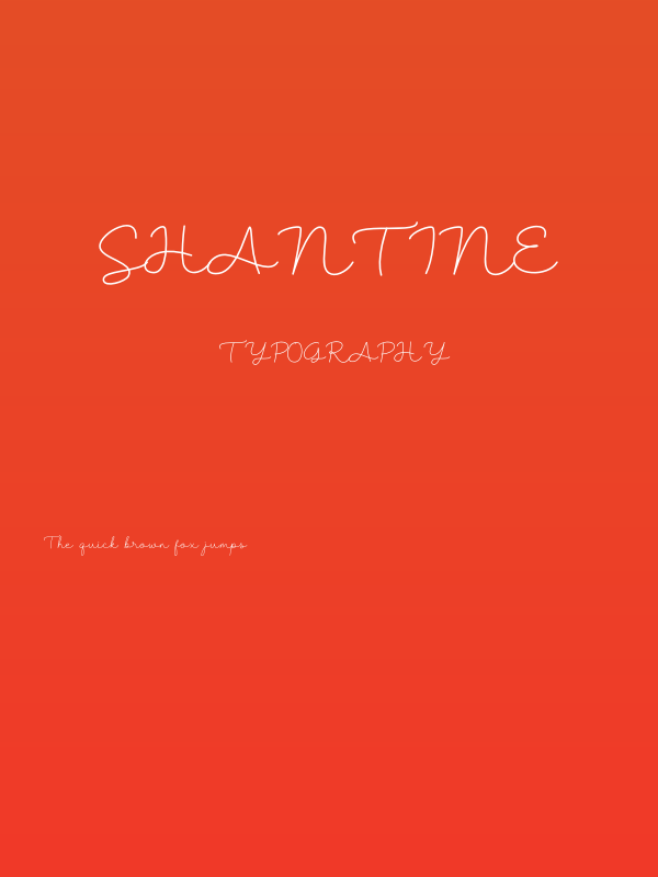 Shantine Poster