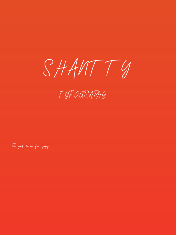 Shantty Poster