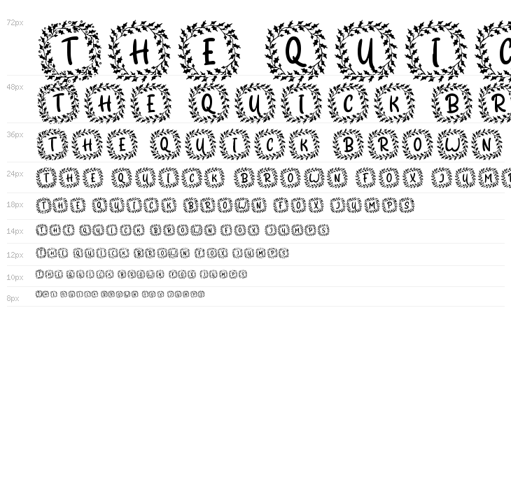 Shanty Christmas Monogram Reg Waterfall